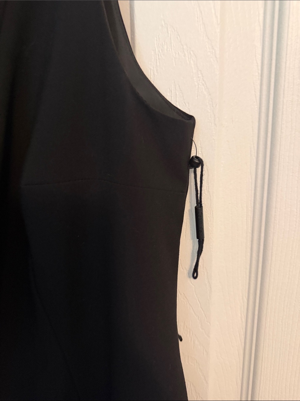 Calvin Klein Black Cowl Neck Midi Sheath Dress - Picture 4 of 6